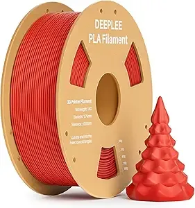 Deeplee3D PLA Red