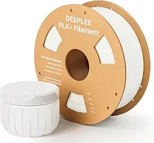 Deeplee3D PLA+ White