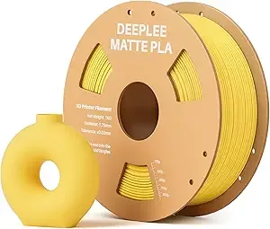 Deeplee3D PLA Matte Yellow