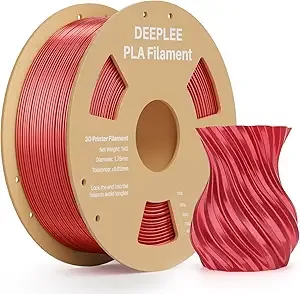 Deeplee3D PLA Silk Red