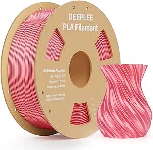 Deeplee3D PLA Silk Silk Coral Pink