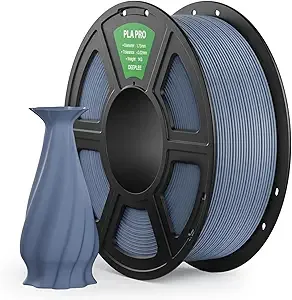 Deeplee3D DEEPLEE PLA PRO Filament, Stronger Toughness 3D Printer Filament, PLA Filament Dimensional Accuracy +/-, Neatly Wound, Fits Most FDM 3D Printer, 1KG Blue Grey