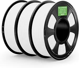 Deeplee3D DEEPLEE PLA+ 2.0 Filament, Stronger Toughness 3D Printer Filament, White 3KG, Upgrade PLA Plus 3D Printer Filament, High Speed PLA+ Filament for Most FDM 3D Drucker
