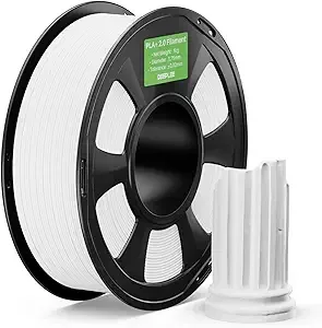 Deeplee3D DEEPLEE PLA+ 2.0 Filament, Stronger Toughness 3D Printer Filament, White 1KG, Upgrade PLA Plus 3D Printer Filament, High Speed PLA+ Filament for Most FDM 3D Drucker