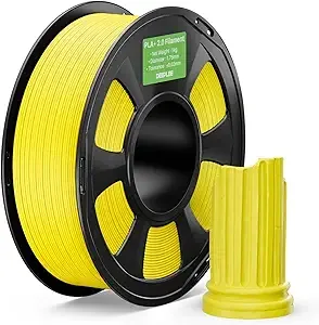 Deeplee3D DEEPLEE PLA+ 2.0 Filament, Stronger Toughness 3D Printer Filament, Yellow 1KG, Upgrade PLA Plus 3D Printer Filament, High Speed PLA+ Filament for Most FDM 3D Drucker