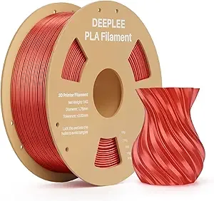Deeplee3D PLA Silk Red