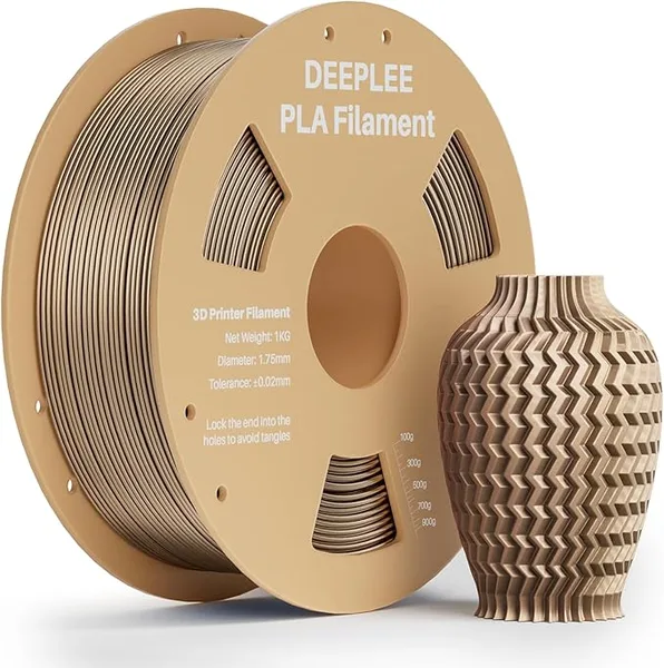 Deeplee3D PLA Metal Metallic Gold