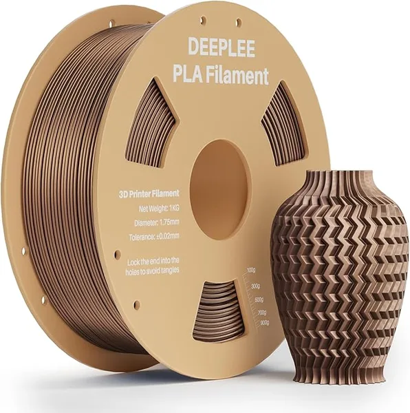 Deeplee3D PLA Metal Metallic Bronze