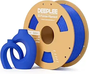 Deeplee3D DEEPLEE Basic PLA Filament, 3D Printer Filament, Blue 1kg
