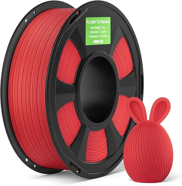 Deeplee3D PLA Matte Ruby Red