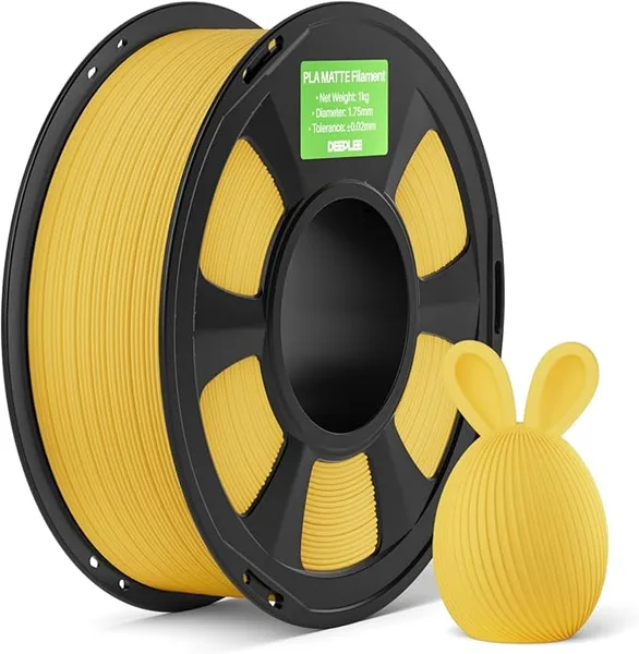 Deeplee3D PLA Matte Sunshine Yellow