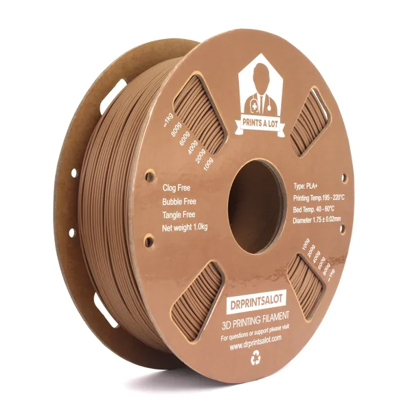 Dr. Prints A Lot PLA+ Brown