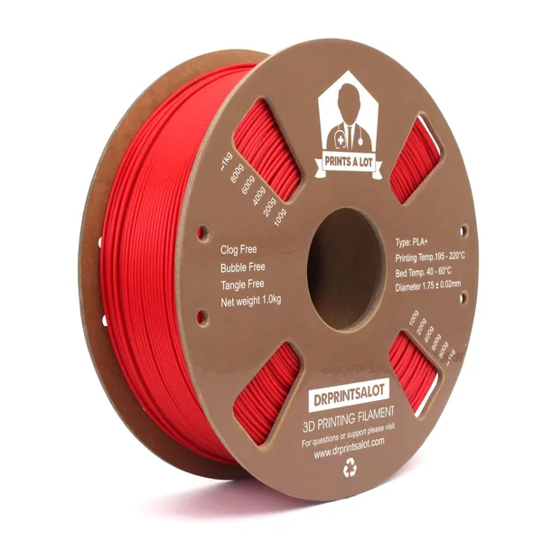 Dr. Prints A Lot PLA+ Red
