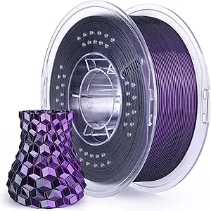 Elegoo PLA Silk Dual Color Black Purple