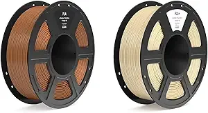 Elegoo PLA Filament Brown 1KG & PLA+ Filament Beige 1KG