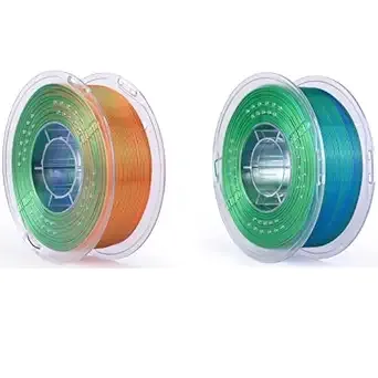 Elegoo PLA Silk Orange, Green