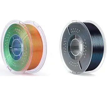 Elegoo PLA Silk Orange, Black