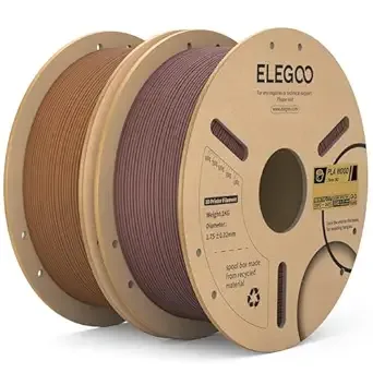 Elegoo ELEGOO PLA Plus Filament Bundle Black 10KG PLA+ Tough 3D Printer Filament Dimensional Accuracy +/-, 10 Pack 1kg Spool(2.2lbs) Fits for Most FDM 3D Printers