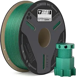 Elegoo ELEGOO Carbon Fiber PETG Filament Green 1KG, High Strength & Rigidity PETG-CF 3D Printing Filament, Abrasion Resistance for Functional Parts, 1kg(2.2lbs) Spool Fits for Most FDM 3D Printers