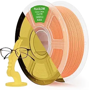 Elegoo PLA Glow in the Dark Orange