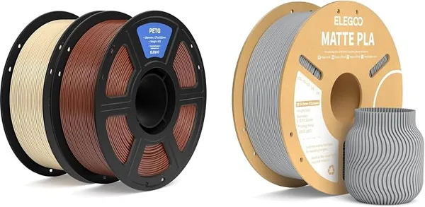 Elegoo PETG Brown, Beige, Charcoal