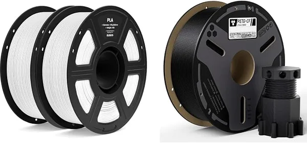 Elegoo PLA White, Black