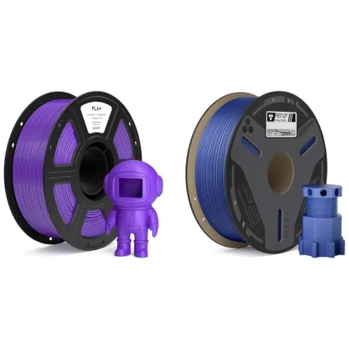 Elegoo ELEGOO PLA+ Filament Purple 1KG & Carbon Fiber PETG Blue 1KG
