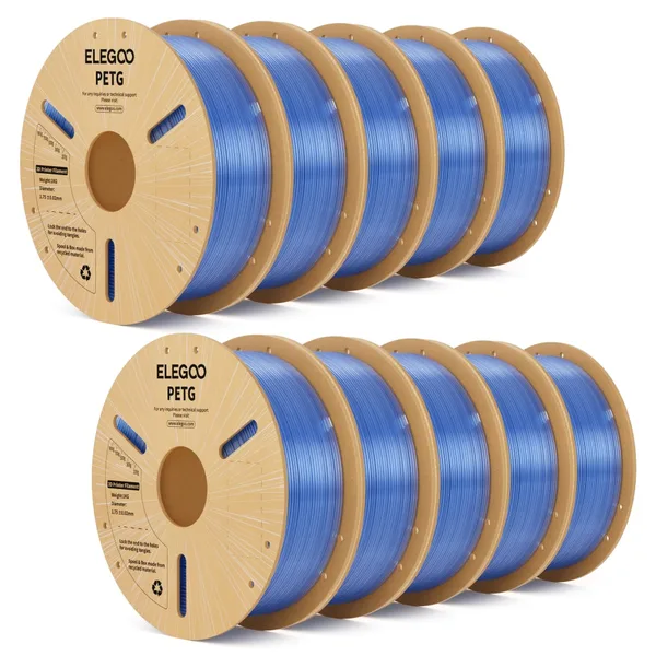 Elegoo PETG Translucent 10 kg| Money Saving Pre-order