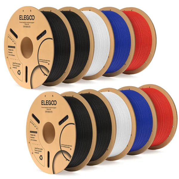 Elegoo PLA Filament 4 Colors 10 kg