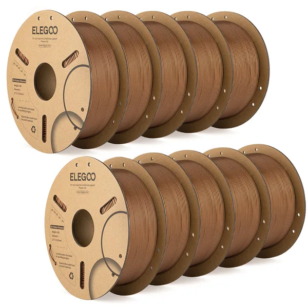 Elegoo PLA Filament Copper Filled 10 kg