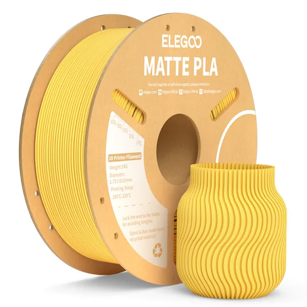 Elegoo PLA Matte Yellow