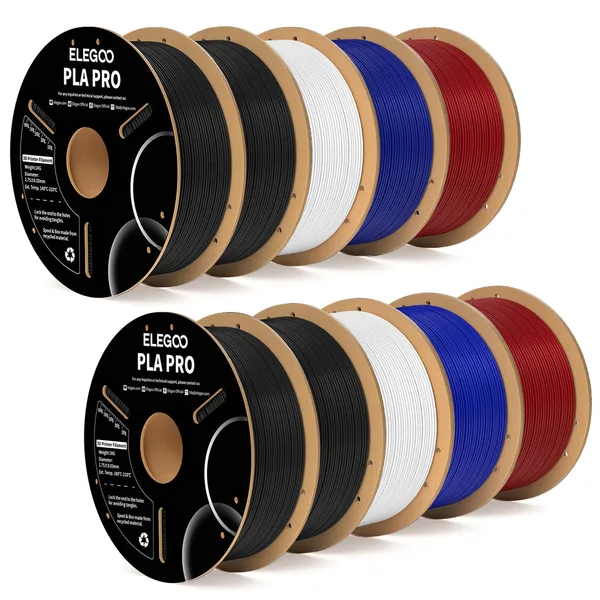 Elegoo PLA Pro Filament 4 Colors 10 kg