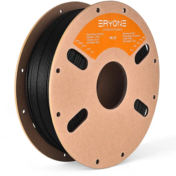 ERYONE 3D Printer Filament, Nylon & Nylon-CF&GF(PA6 & PA12) Filament -± (1kg)