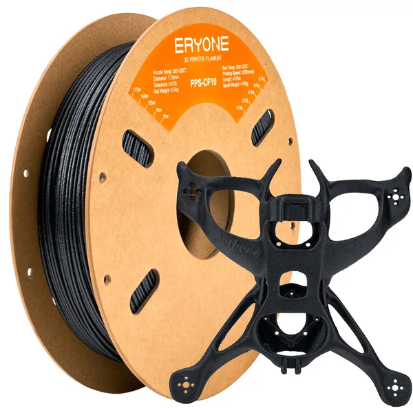 ERYONE PPS CF10 - Black - 0.5kg Filament -± (0.5kg)