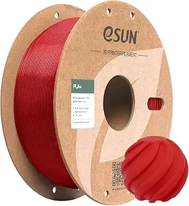 eSUN3D PLA+ Fire Engine Red