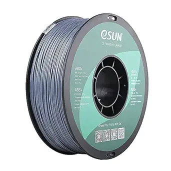 eSUN3D eSUN ABS+ Filament, 3D Printer Filament ABS Plus, Dimensional Accuracy +/-, 1KG Spool (2.2 LBS) 3D Printing Filament for 3D Printers, Grey