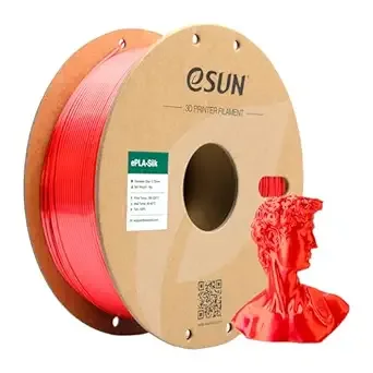 eSUN3D PLA Silk Silk Red