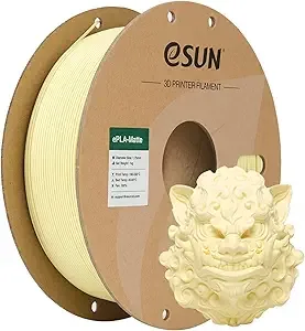 eSUN3D PLA Matte Almond Yellow