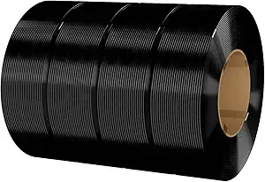 eSUN3D eSUN PLA Basic Refilament, 3D Printer Refill High Speed PLA for Fast Printing, 1KG per Roll, 4 Rolls Spoolless 3D Printing Filament for High Speed 3D Printers, Black