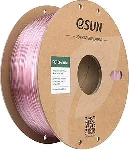 eSUN3D PETG Translucent Light Pink
