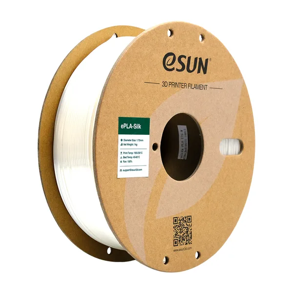 eSUN3D PLA Silk White