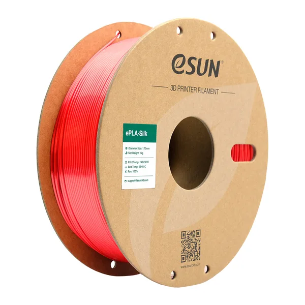 eSUN3D PLA Silk Red