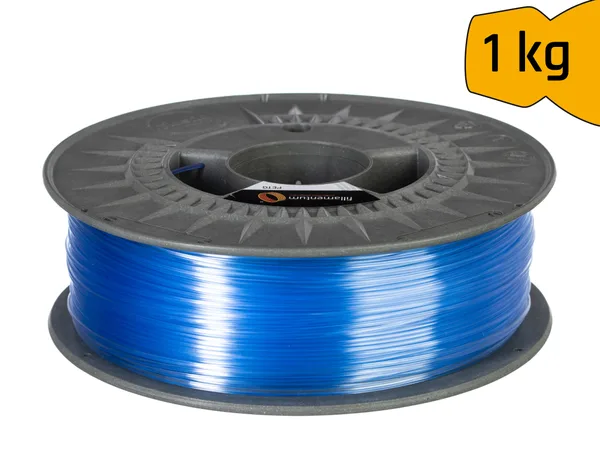 Fillamentum USA PETG "Bunny Blue Transparent"