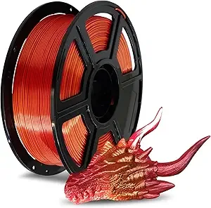 Flashforge PLA Silk Gold to Red