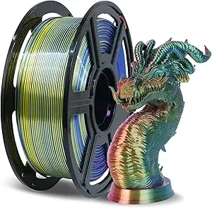 Flashforge PLA Silk Red, Yellow, Blue