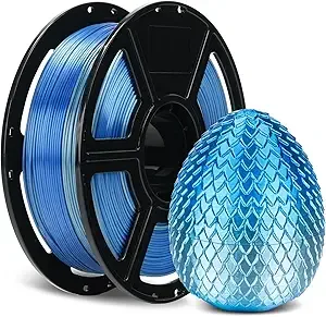 Flashforge PLA Silk Blue to Silver