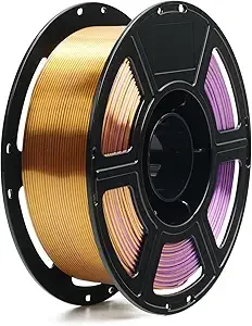 Flashforge PLA Silk Purple, Gold and Black