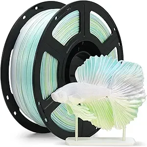 Flashforge FLASHFORGE Silk PLA Filament, 3D Printer Filament 1kg (2.2lbs) Spool, Smooth and Silky Texture 3D Printing Filament, Dimensional Accuracy +/-