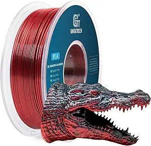 Geeetech PLA Silk Black Red
