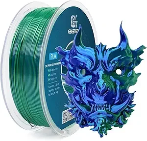 Geeetech PLA Silk Blue Green